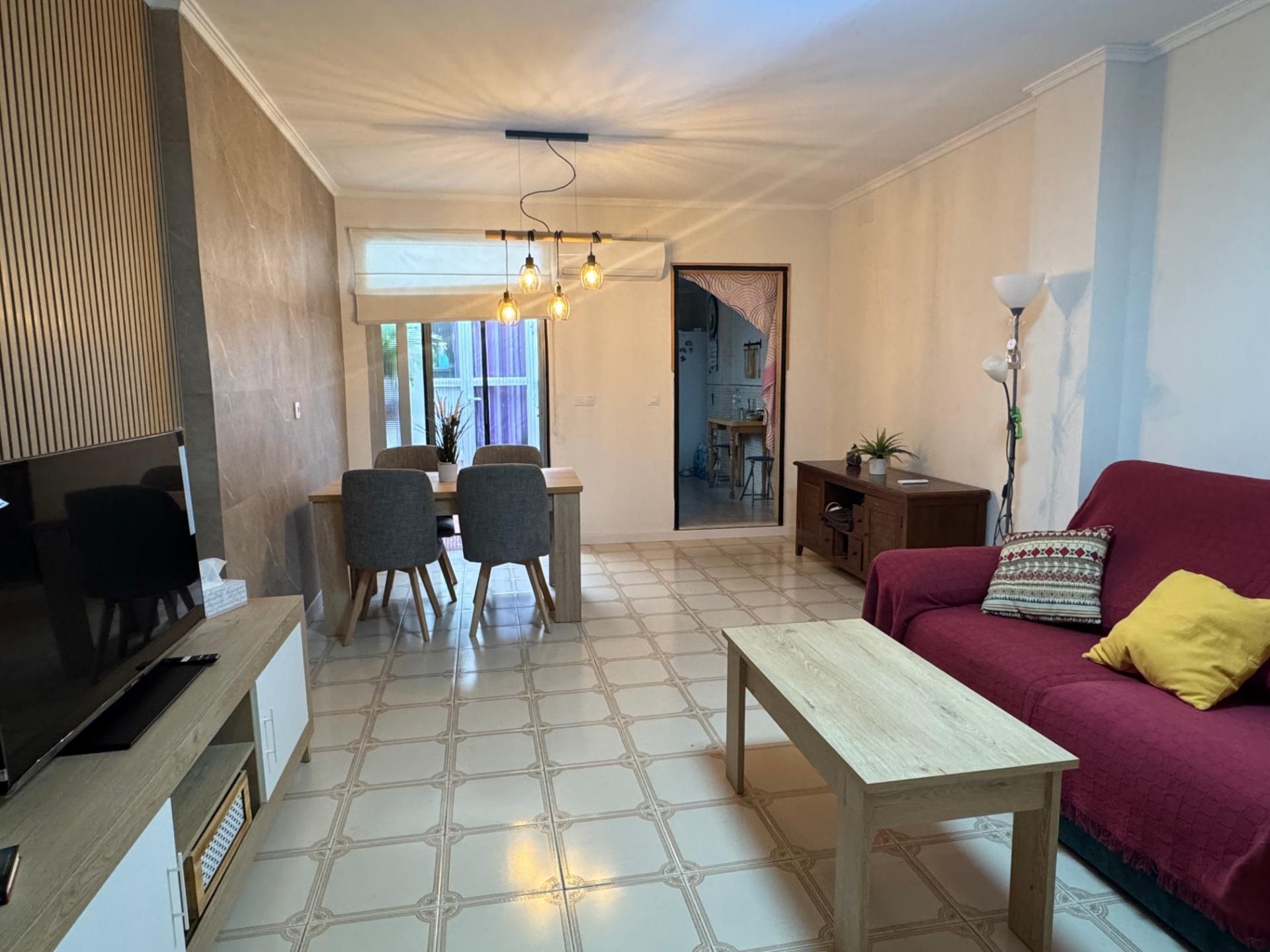 Sala d'estar de Casa o xalet en venda en Algemesí amb Aire condicionat i Terrassa