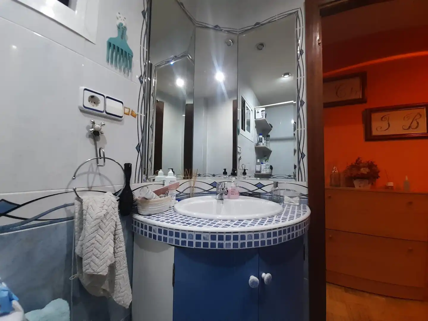 Badezimmer von Wohnung zum Verkauf in Alcorcón mit Klimaanlage, Heizung und Terrasse