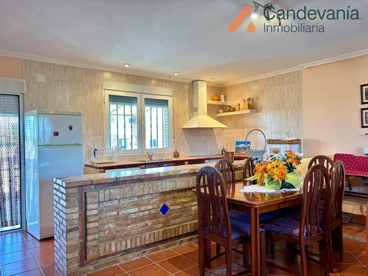 Cocina de Casa o chalet en venta en San Mateo de Gállego con Aire acondicionado, Calefacción y Jardín privado