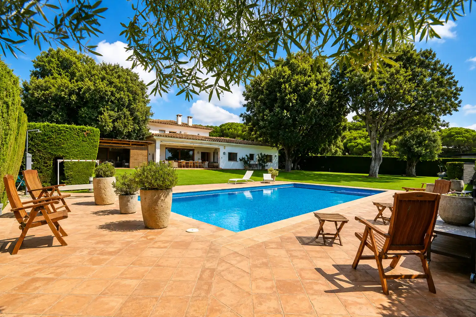 Jardín de Casa o chalet de alquiler en Sant Andreu de Llavaneres con Aire acondicionado, Calefacción y Jardín privado