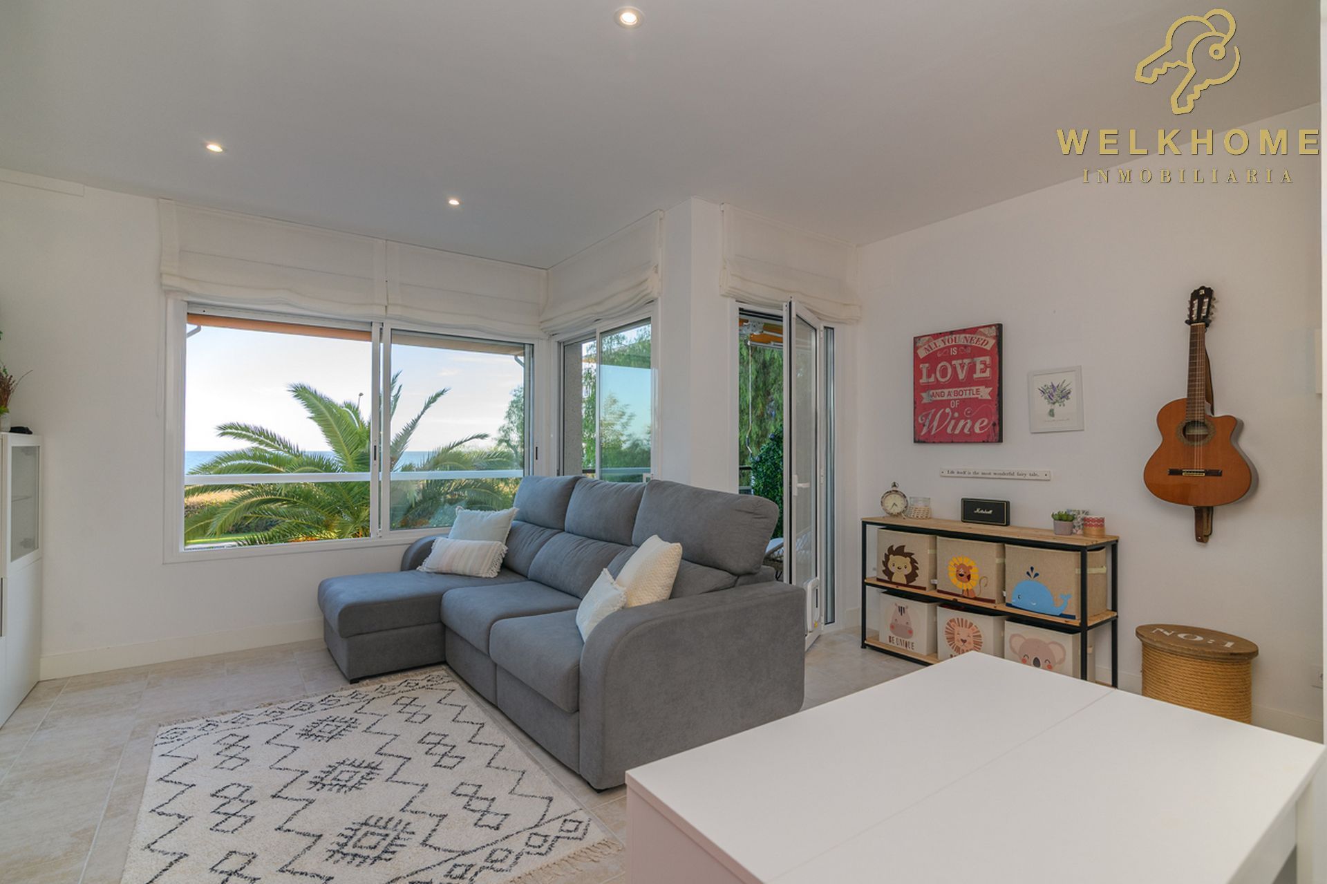 Sala d'estar de Pis en venda en Castelldefels amb Aire condicionat, Calefacció i Terrassa