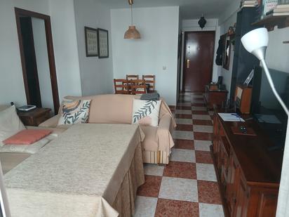 Living room of Flat for sale in Marbella  with Terrace, Furnished and Oven