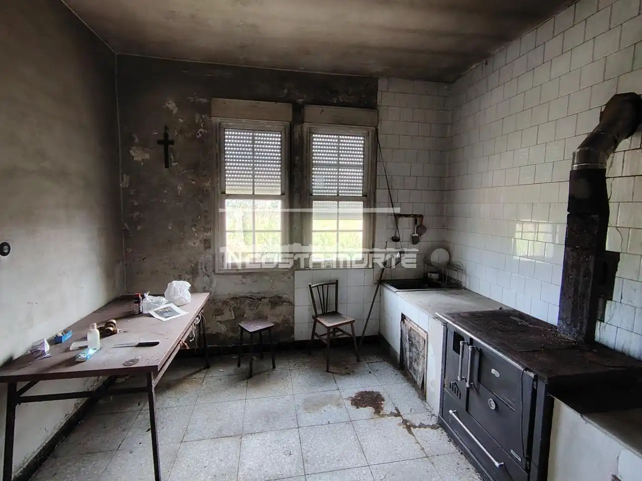 Cocina de Casa o chalet en venta en Muxía con Jardín privado
