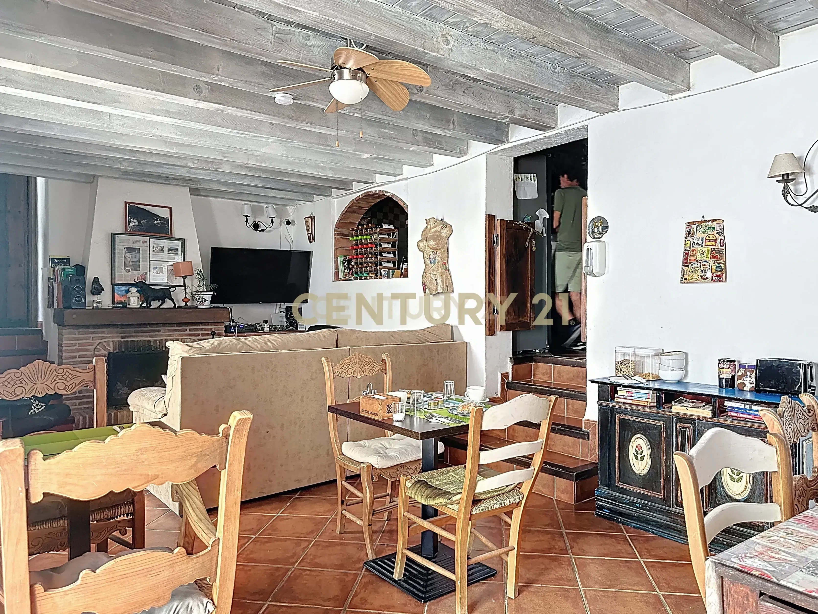 Comedor de Casa o chalet en venta en Frigiliana con Aire acondicionado, Terraza y Piscina
