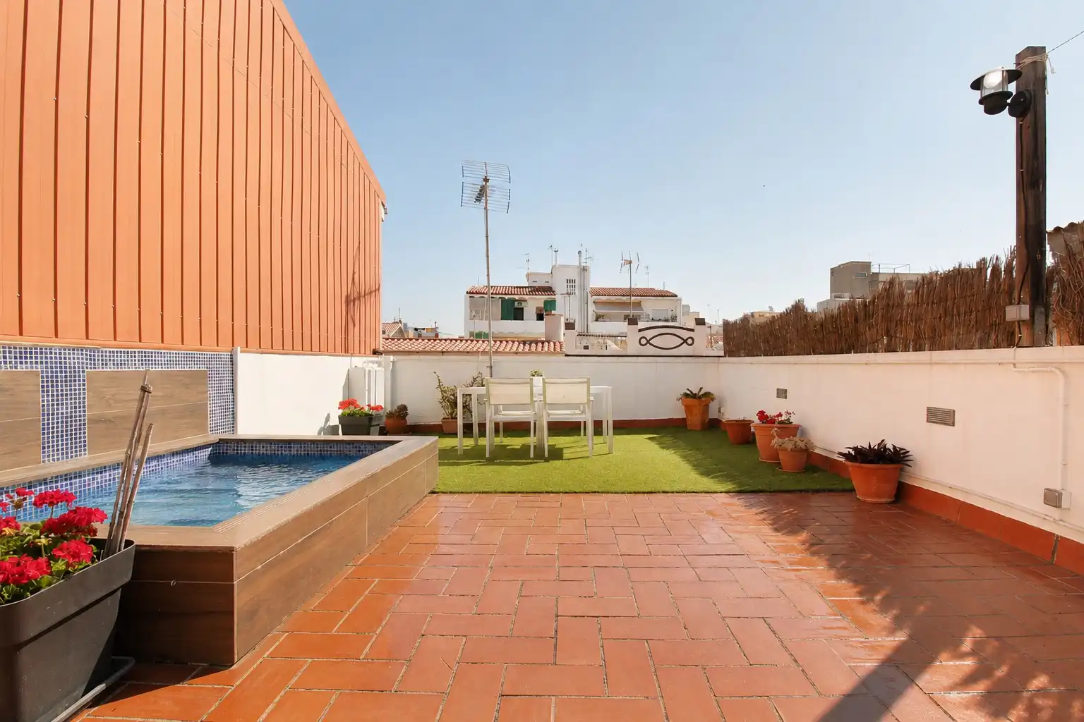 Terrasse von Maisonette zum Verkauf in Gavà mit Klimaanlage, Parkett und Terrasse