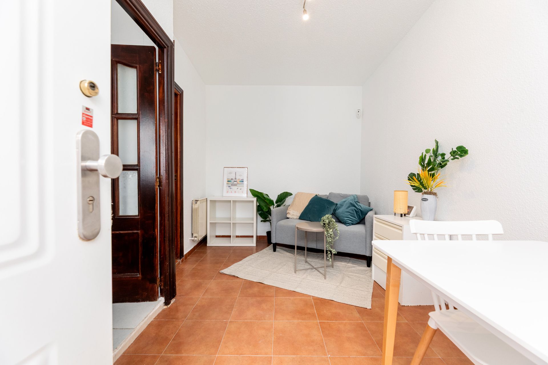 Living room of Loft for sale in  Madrid Capital  with Heating