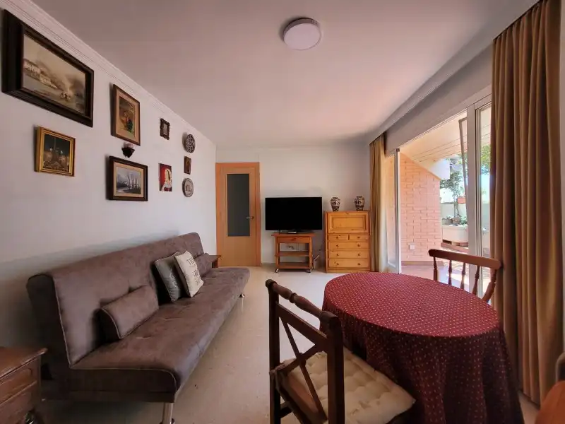 Wohnzimmer von Dachboden zum Verkauf in Málaga mit Klimaanlage, Heizung und Terrasse