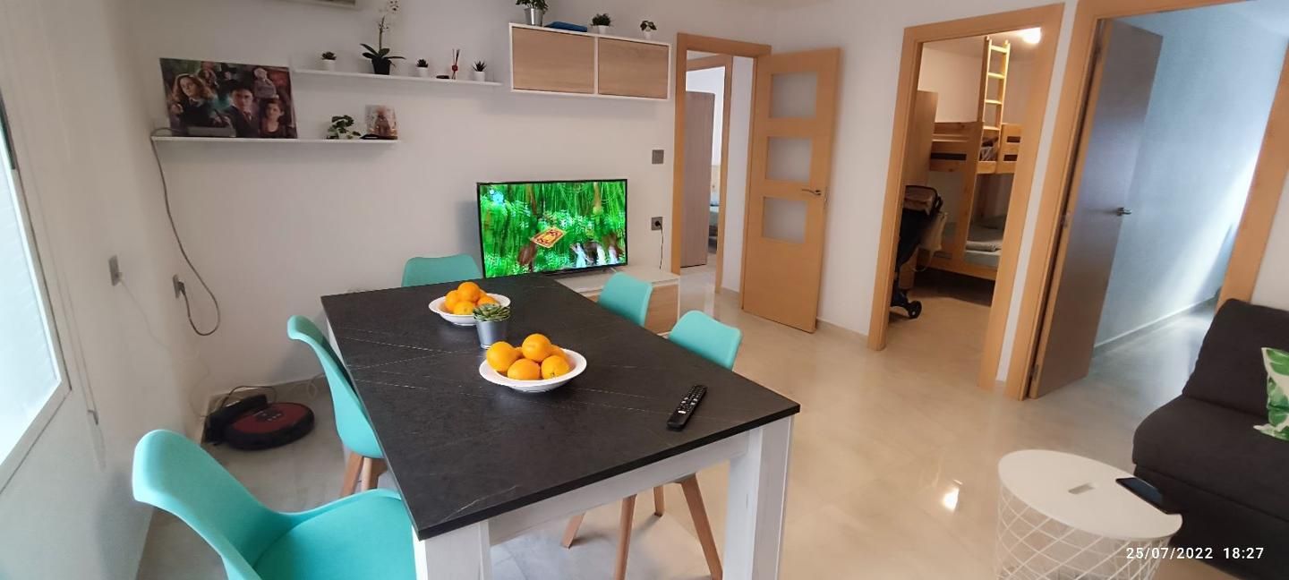 Dining room of Planta baja to rent in  Valencia Capital  with Furnished