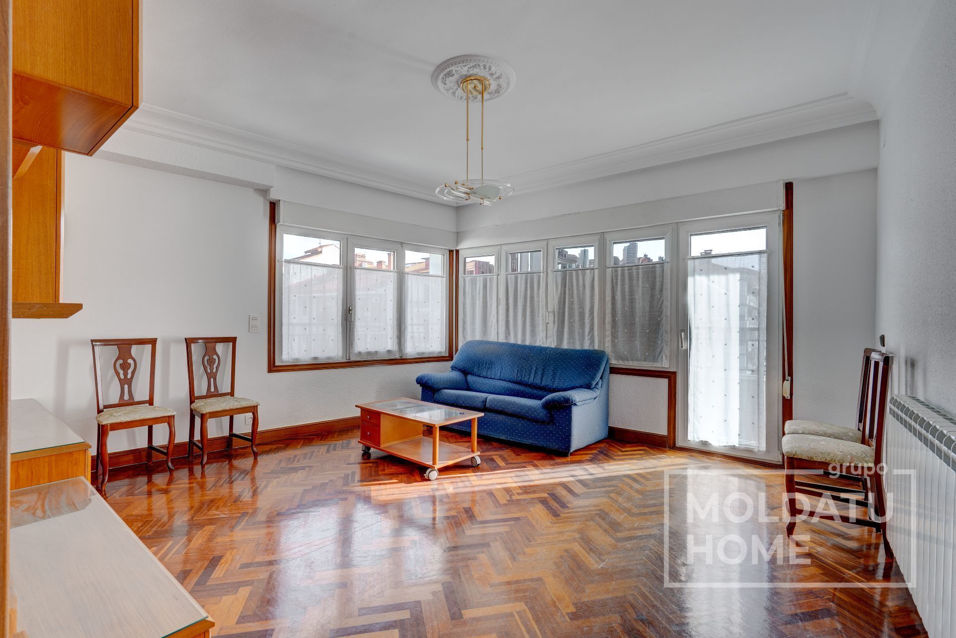 Wohnzimmer von Wohnung zum Verkauf in Zarautz mit Heizung, Terrasse und Abstellraum