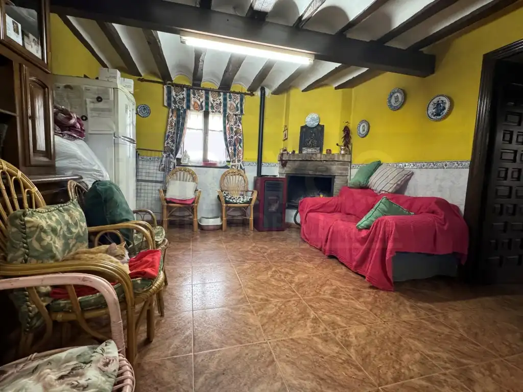 Sala d'estar de Casa o xalet en venda en Baños de Rioja