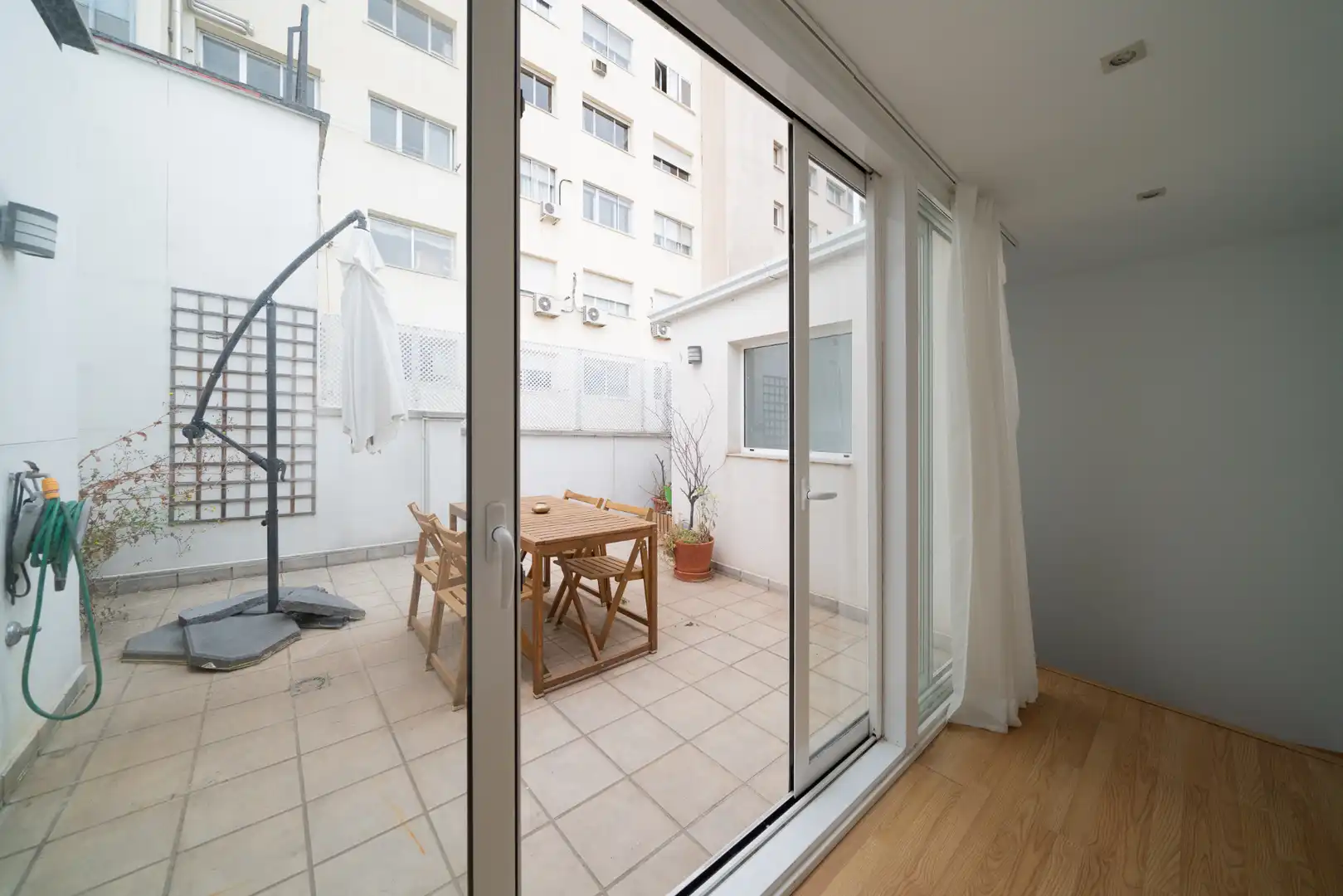 Terrasse von Dachboden zur Miete in Madrid mit Klimaanlage, Heizung und Terrasse