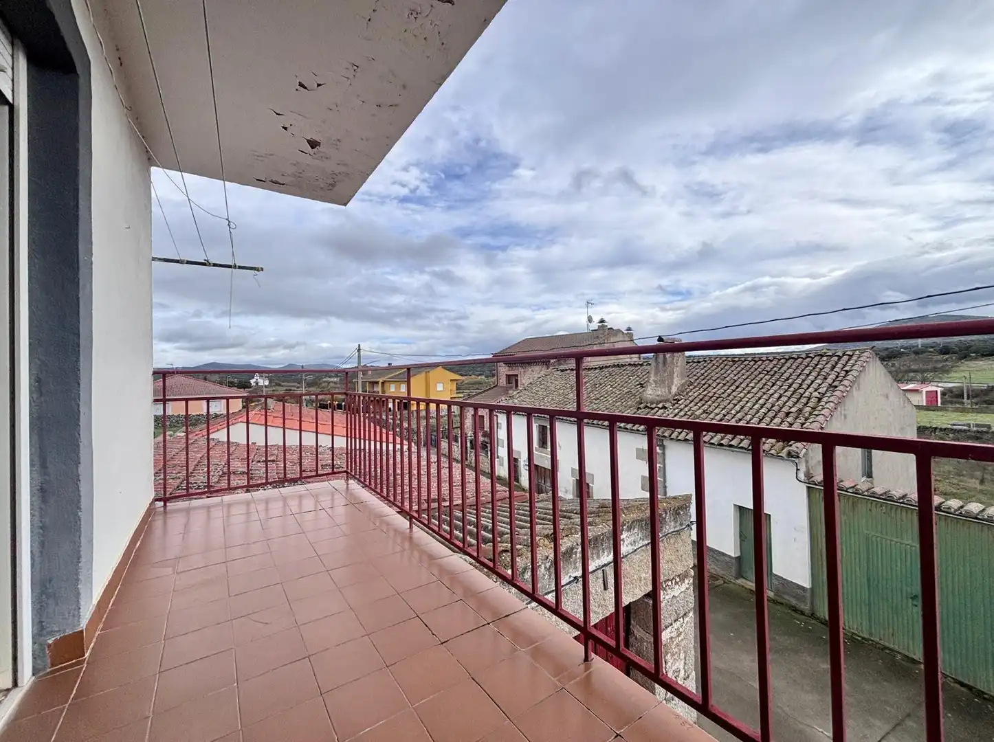 Exterior view of Flat for sale in Santibáñez de Béjar  with Heating, Private garden and Terrace