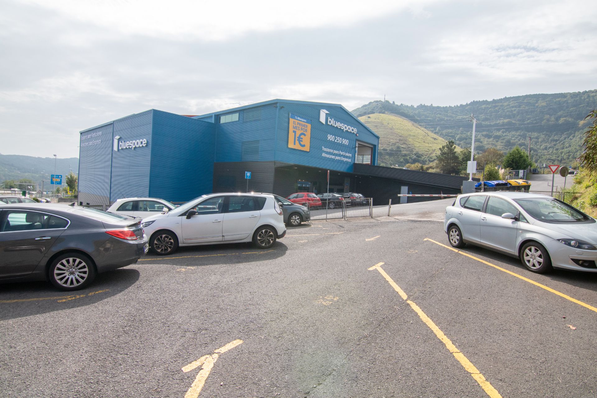 Vista exterior de Garatge de lloguer en Bilbao 