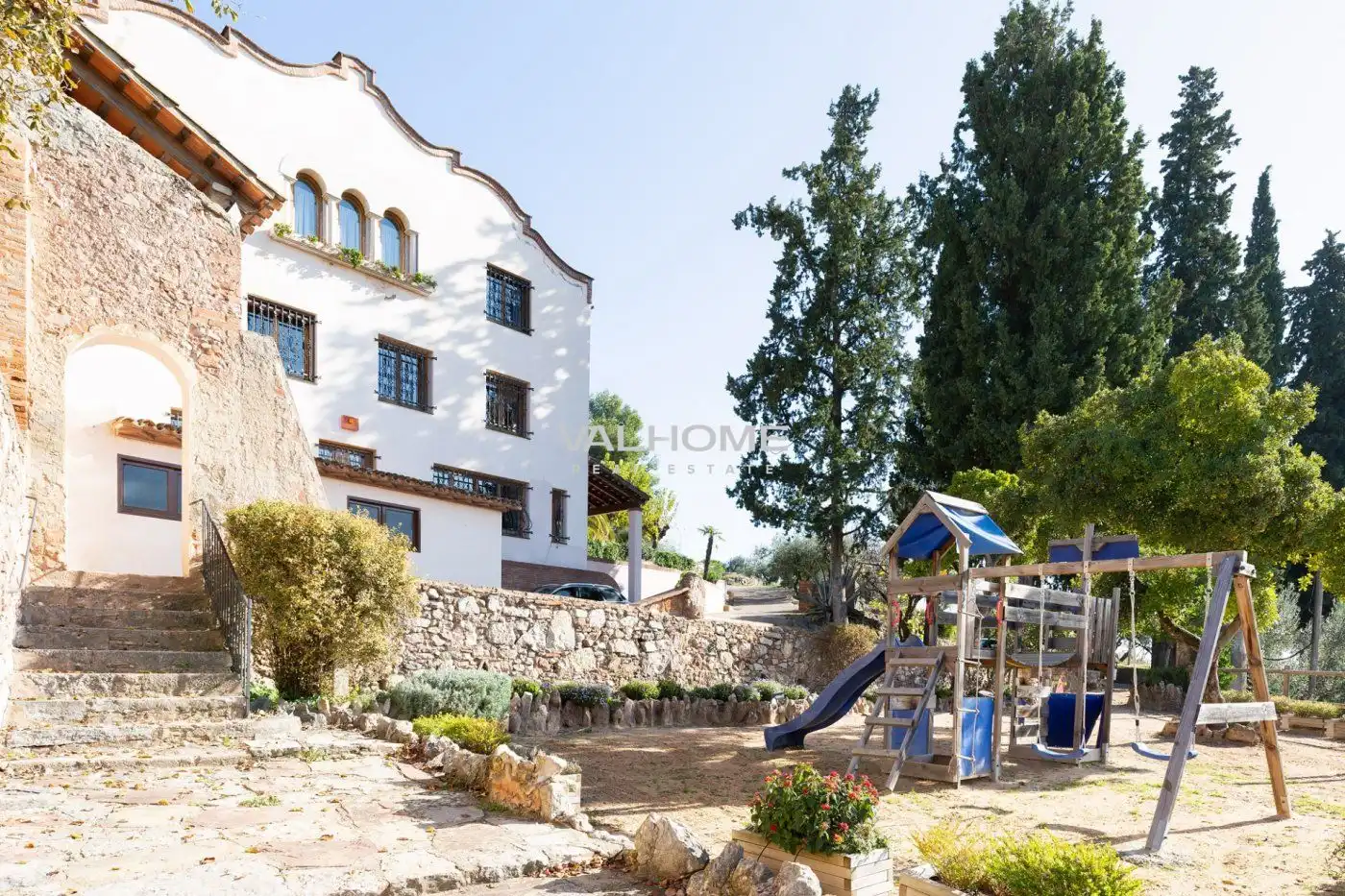 Vista exterior de Finca rústica en venta en Castellar del Vallès con Calefacción, Jardín privado y Trastero
