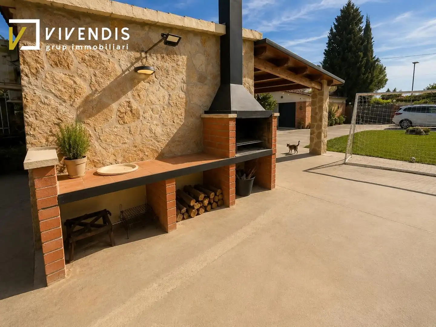 Terraza de Casa o chalet en venta en Rosselló con Jardín privado