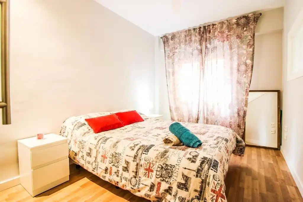 Schlafzimmer von Wohnung zur Miete in Murcia mit Klimaanlage und Möbliert