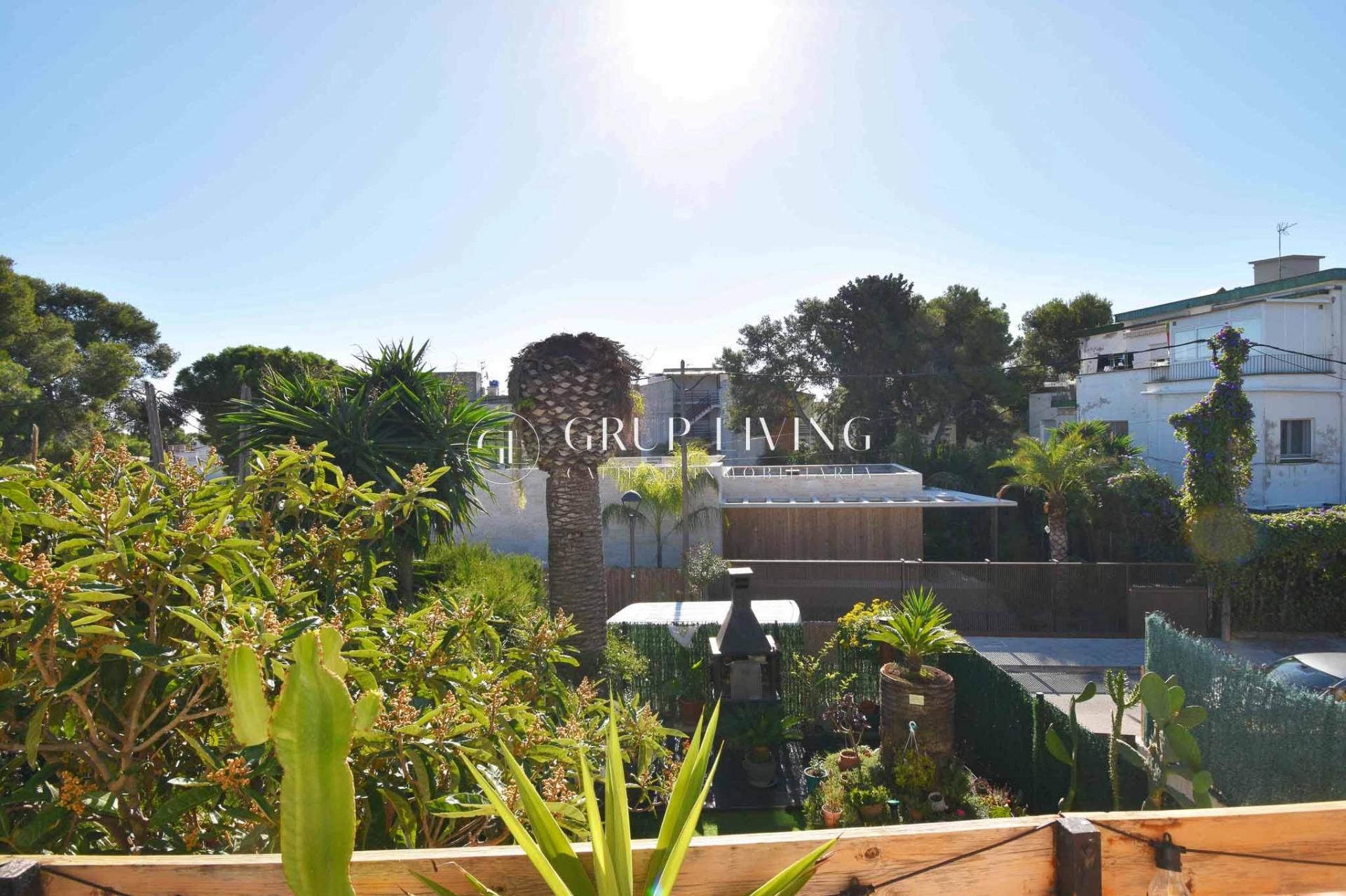 Garden of Flat to rent in Sitges  with Balcony