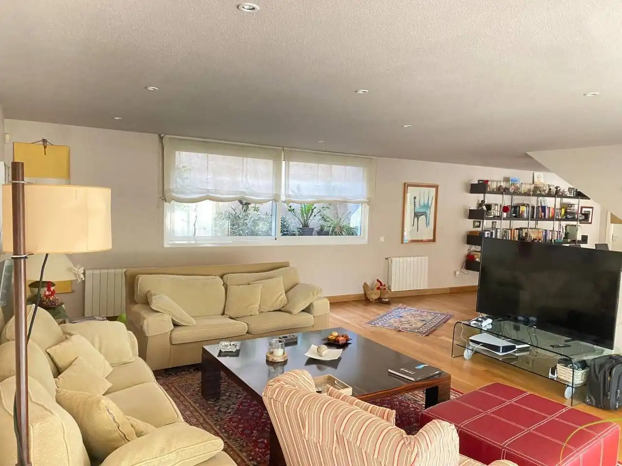 Living room of Houses for sale in Molina de Segura  with Air Conditioner, Private garden and Parquet flooring