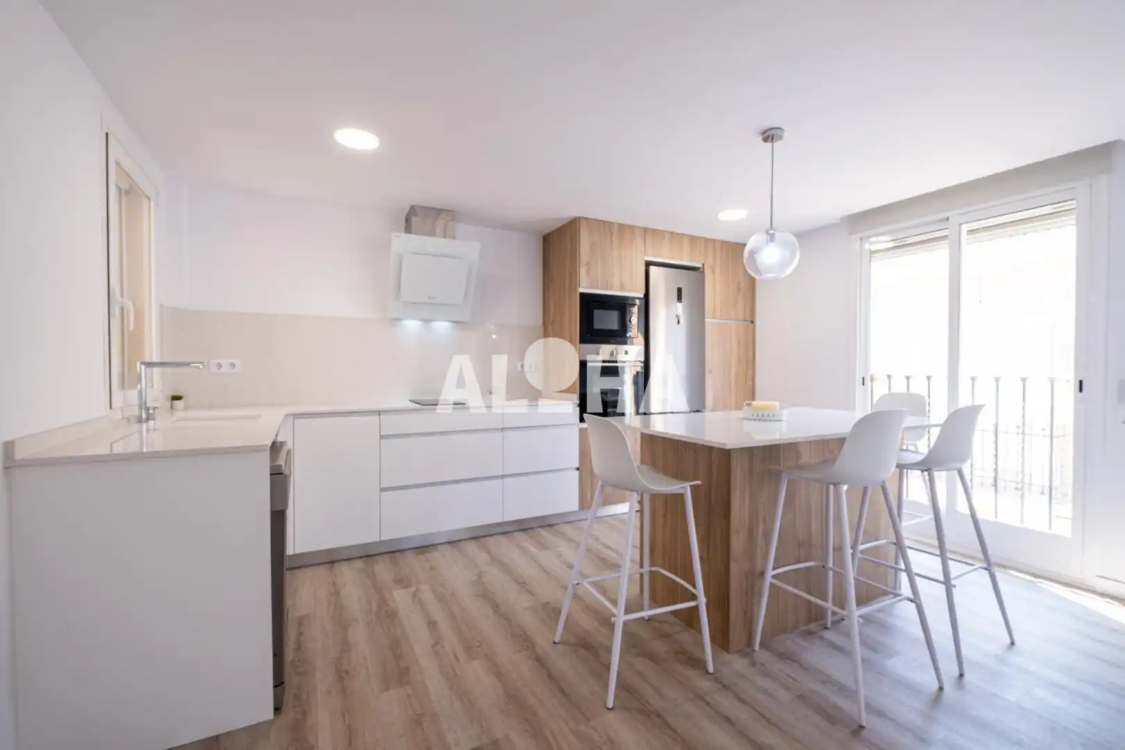 Cocina de Apartamento de alquiler en Valencia