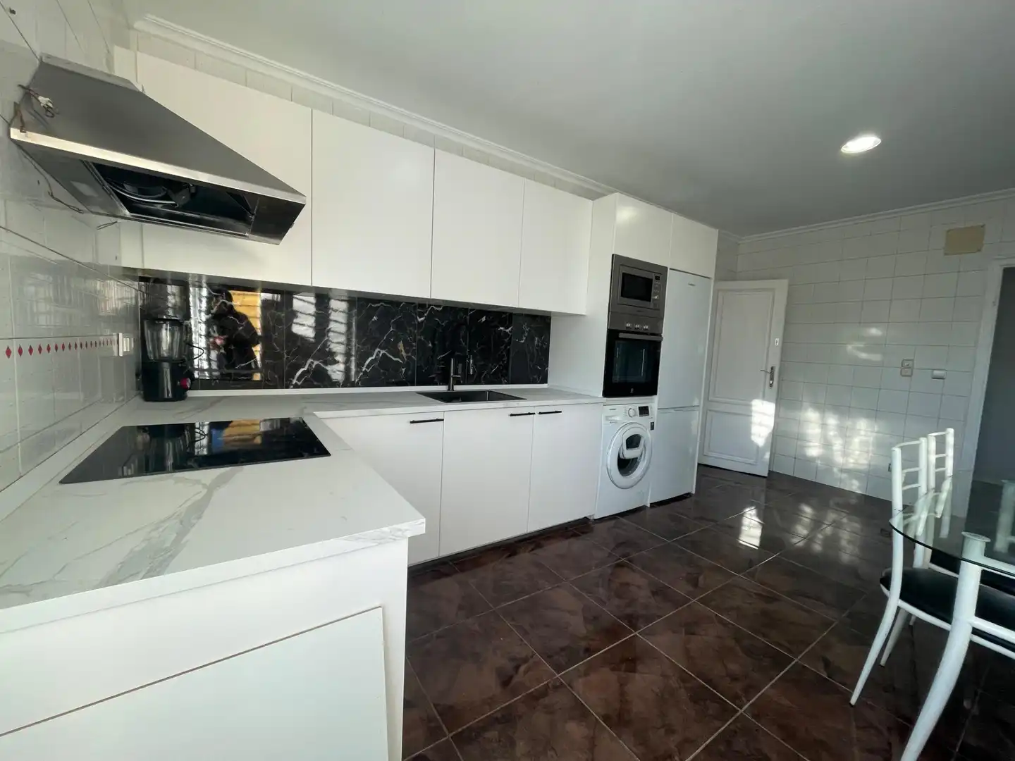 Cuina de Casa o xalet en venda en Elche / Elx amb Aire condicionat, Jardí privat i Terrassa