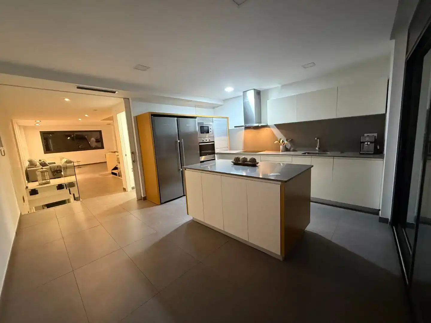 Kitchen of Detached homes for sale in Badalona  with Air Conditioner, Swimming Pool and Balcony