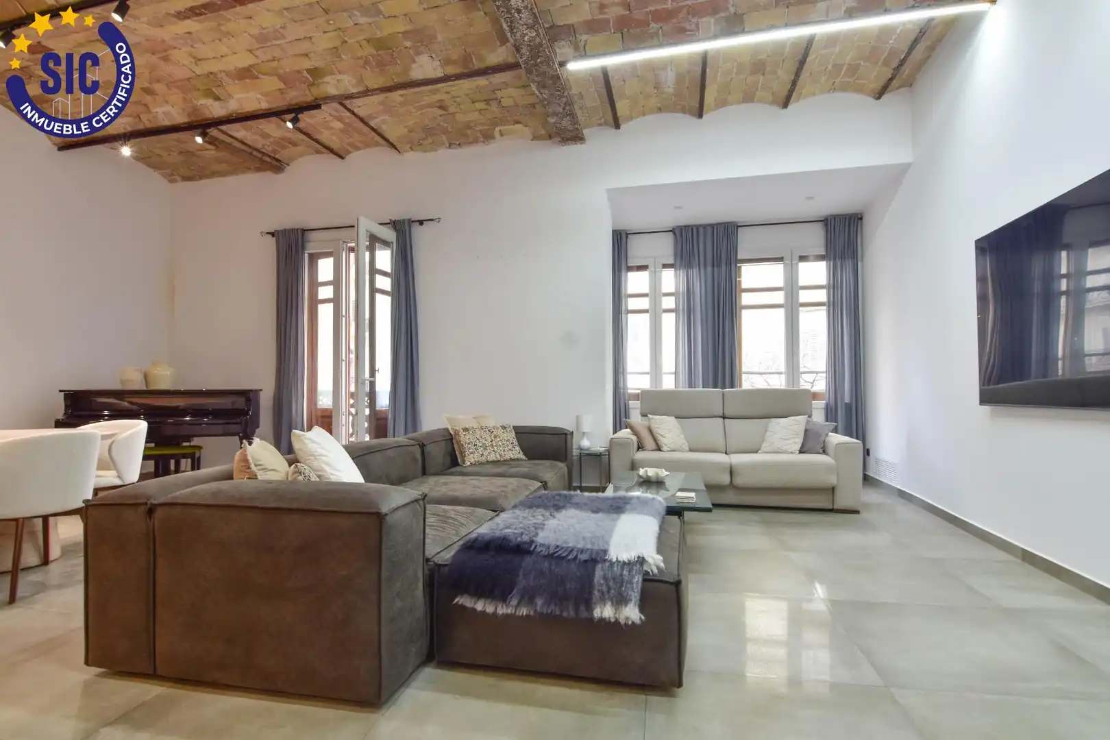 Sala de estar de Piso en venta en  Valencia Capital con Aire acondicionado, Calefacción y Trastero