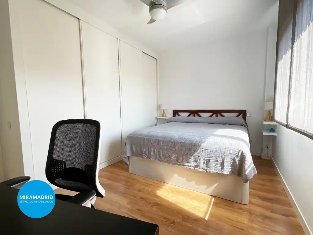Habitación de Piso de alquiler en Madrid con Aire acondicionado, Terraza y Amueblado
