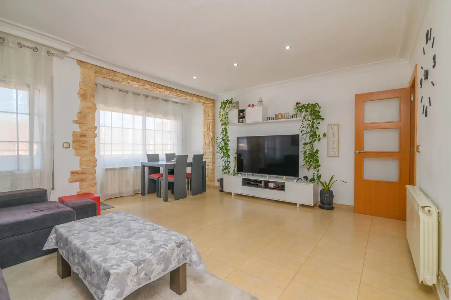 Living room of Attic for sale in Viladecans  with Air Conditioner, Heating and Balcony