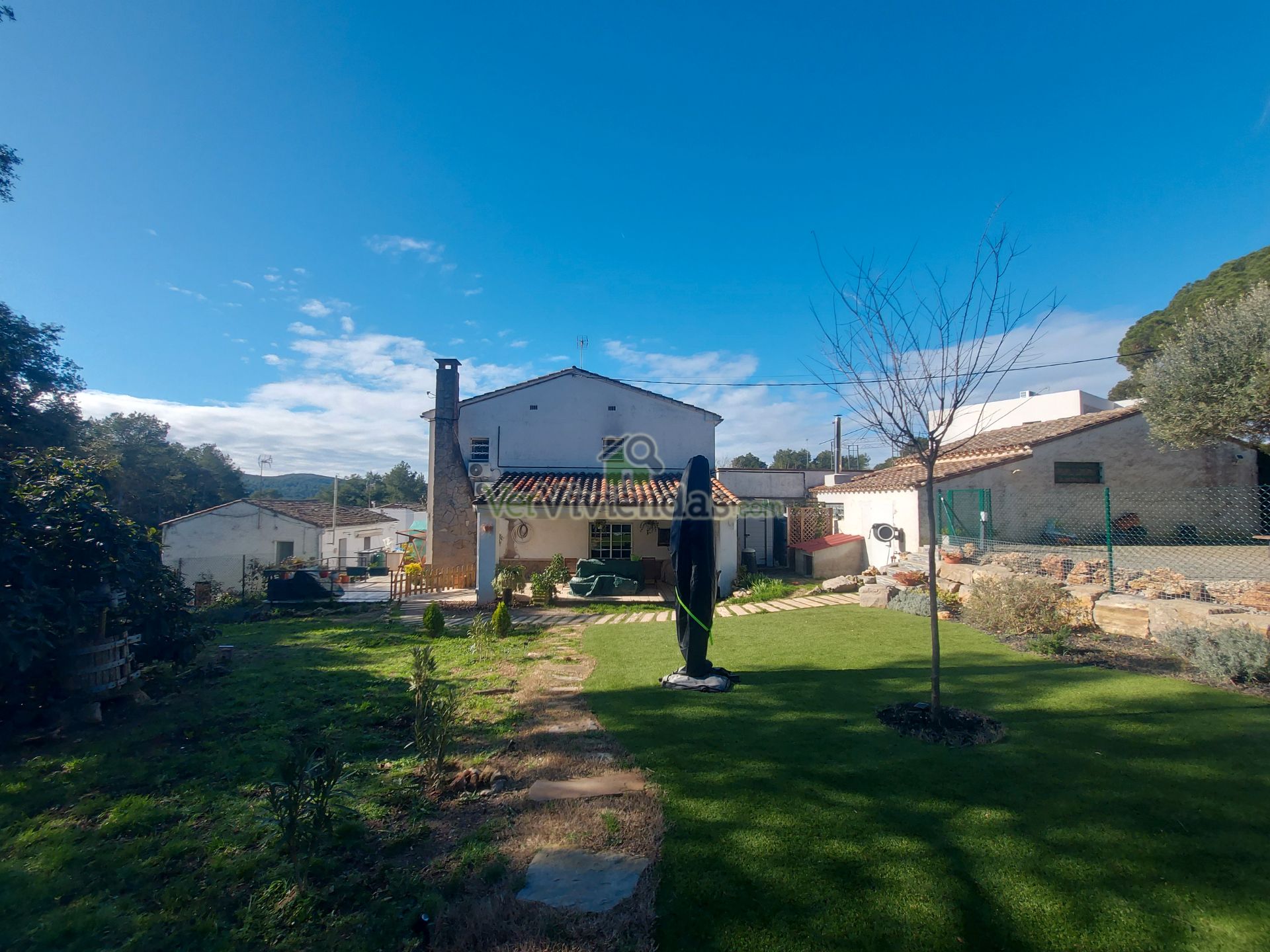 Jardí de Casa o xalet en venda en Begues amb Aire condicionat, Calefacció i Jardí privat