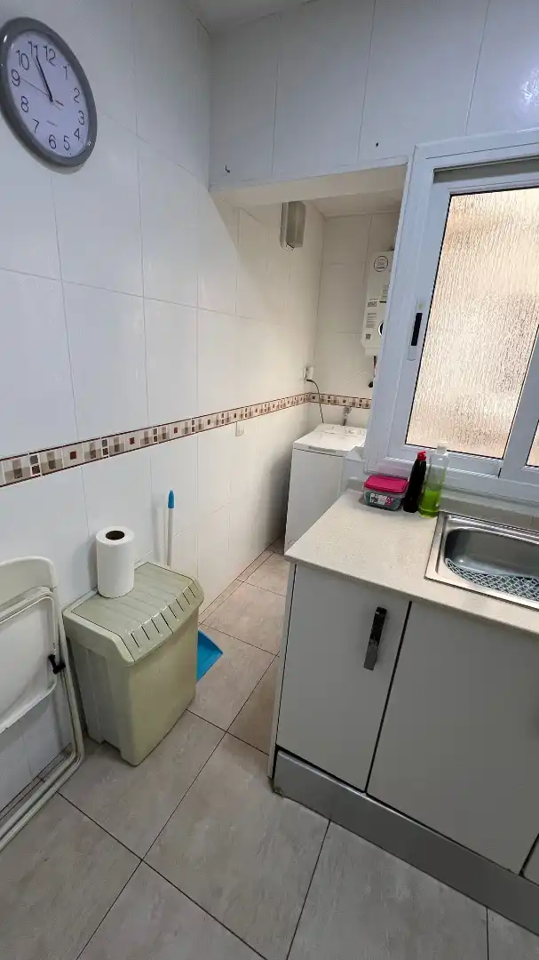 Badezimmer von Dachboden zum Verkauf in Badalona mit Möbliert und Ofen