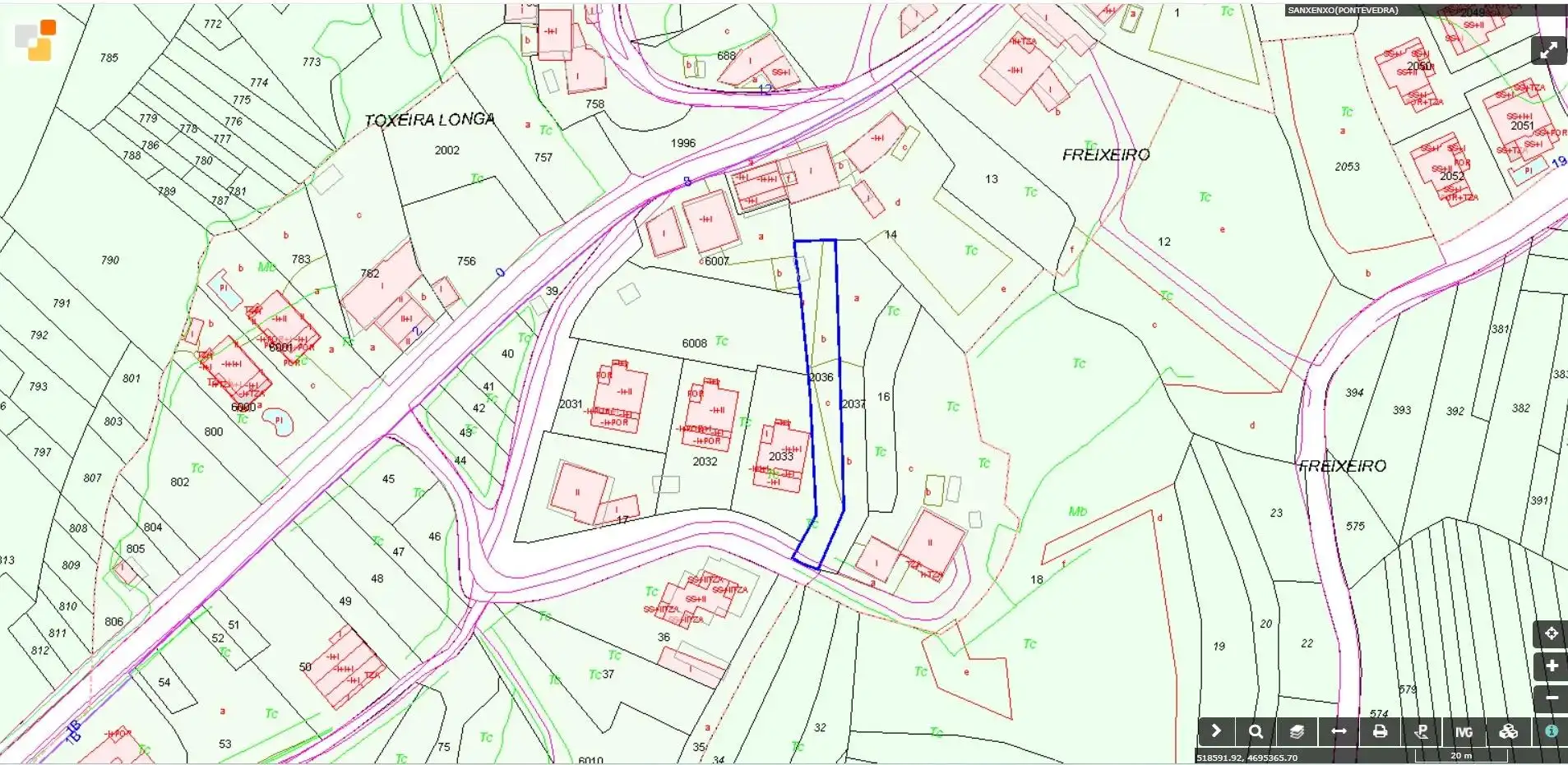 Residencial en venta en Lugar FREIXEIRO, 55, Dorrón
