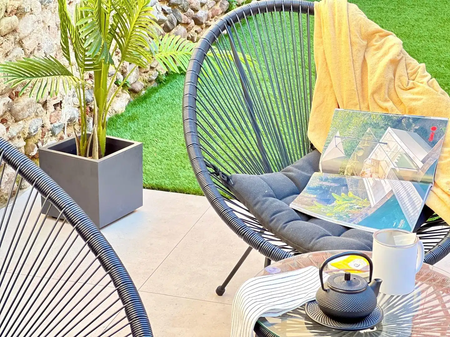 Terraza de Casa o chalet en venta en Granollers con Aire acondicionado, Calefacción y Jardín privado