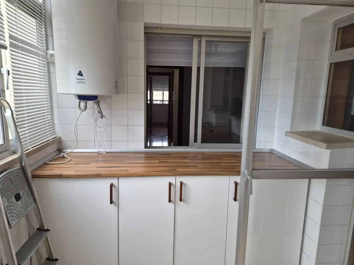 Küche von Wohnung zur Miete in Málaga mit Klimaanlage, Heizung und Terrasse