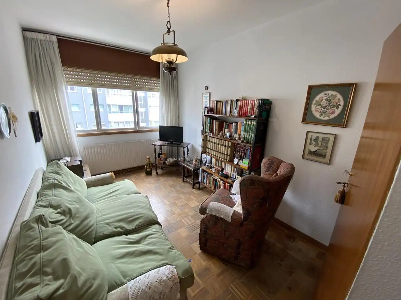 Sala de estar de Piso en venta en A Coruña Capital  con Calefacción y Trastero