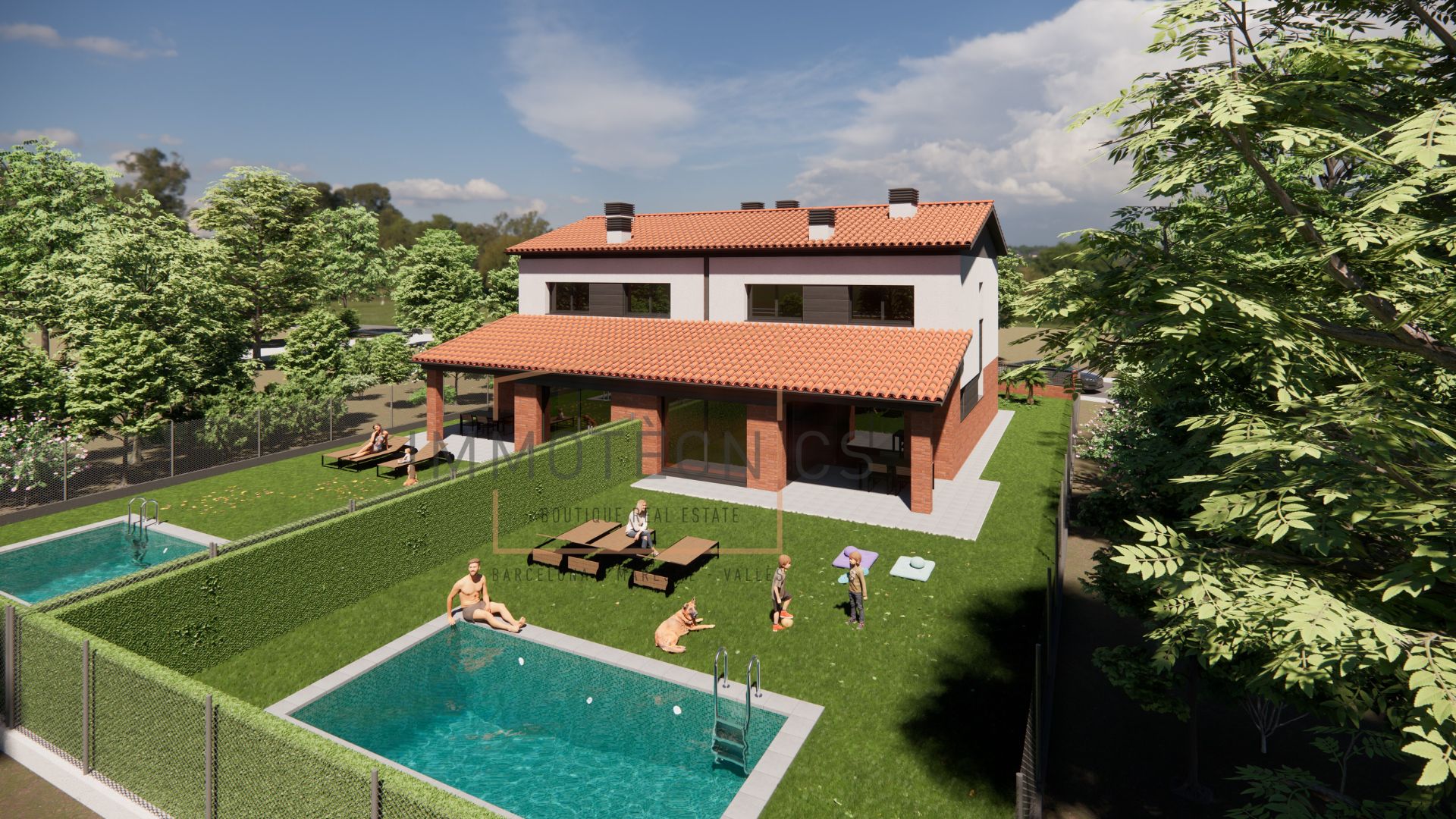 Casa adosada en venta en Sant Esteve de Palautordera con Aire acondicionado, Calefacción y Jardín privado