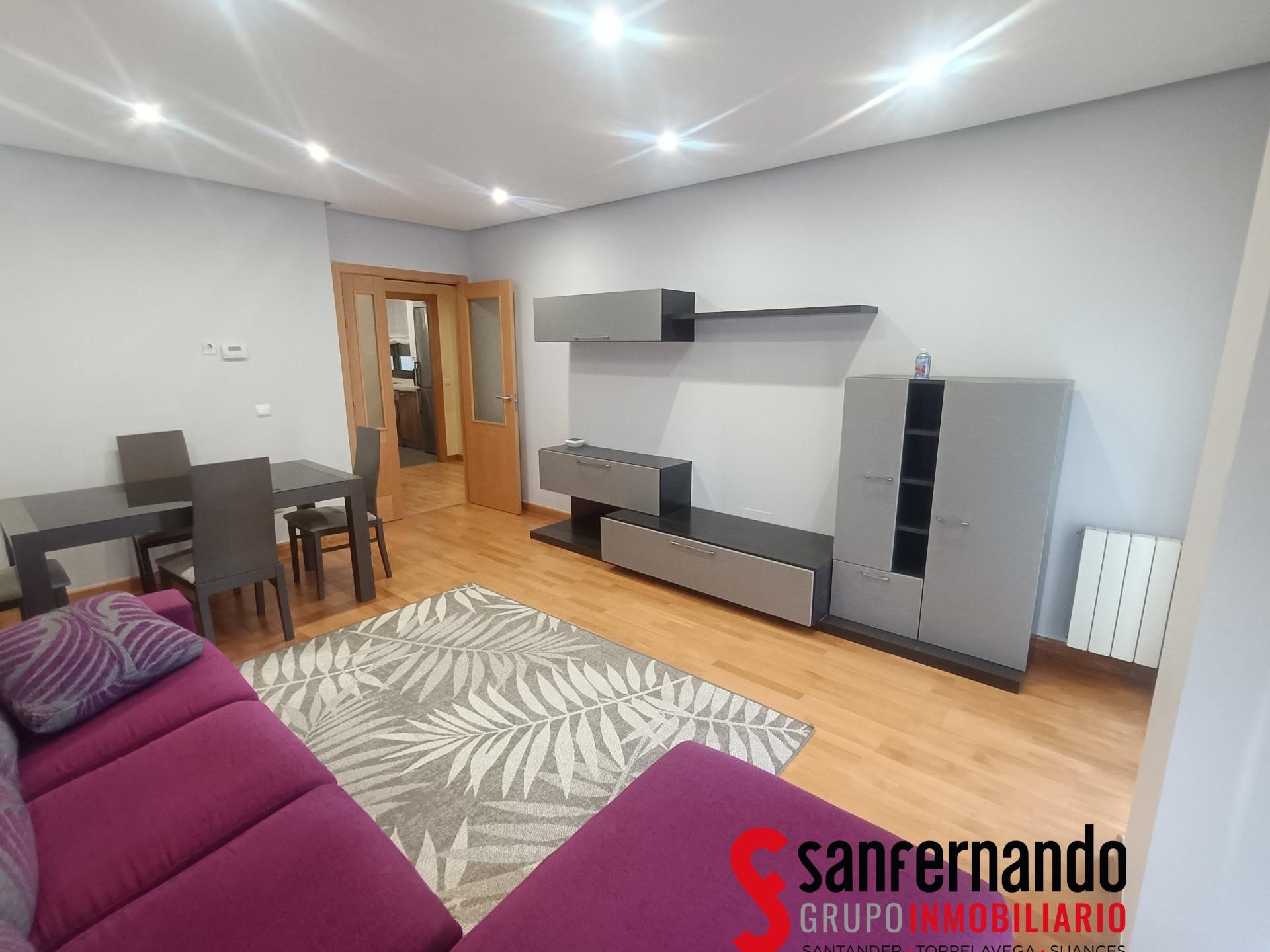 Sala d'estar de Pis de lloguer en Santander amb Calefacció, Parquet i Traster