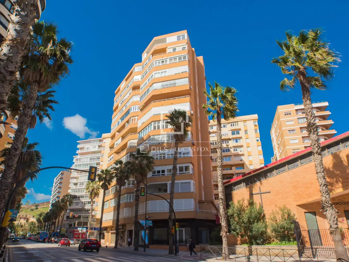 Vista exterior de Pis en venda en Málaga amb Aire condicionat, Terrassa i Moblat