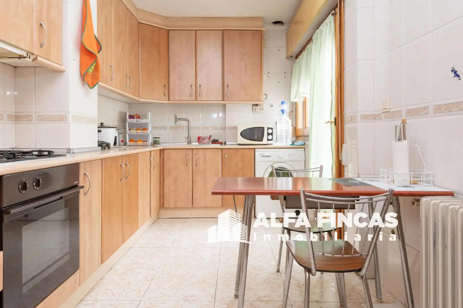 Küche von Wohnung zum Verkauf in Villarrobledo mit Heizung, Terrasse und Abstellraum