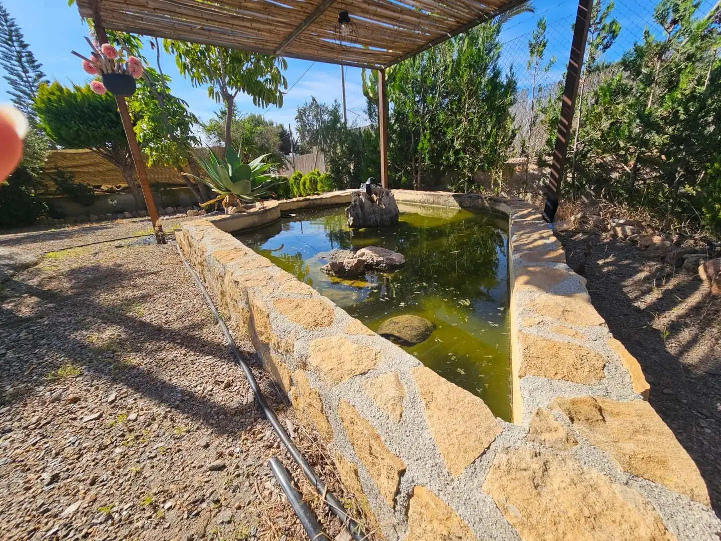 Piscina de Casa o xalet en venda en Águilas amb Jardí privat, Terrassa i Traster