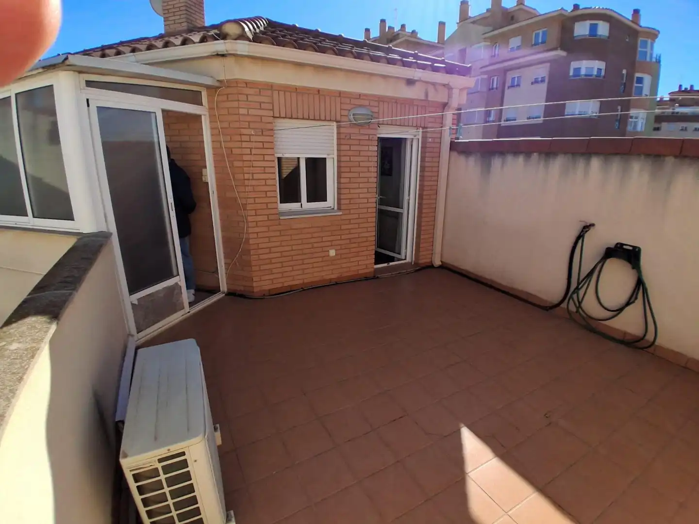 Terraza de Casa adosada en venta en Albacete con Aire acondicionado, Calefacción y Jardín privado