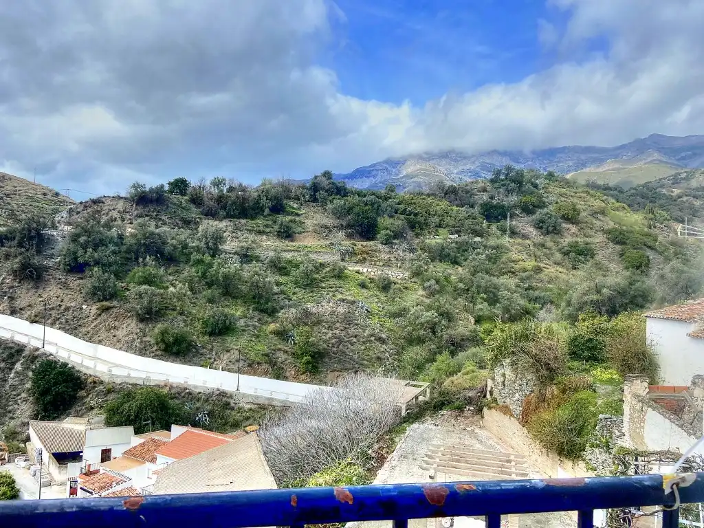 Vista exterior de Finca rústica en venta en Salares con Terraza, Trastero y Amueblado