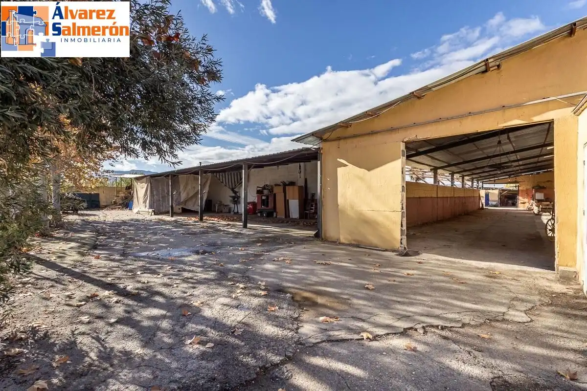 Vista exterior de Casa o xalet en venda en La Zubia amb Jardí privat