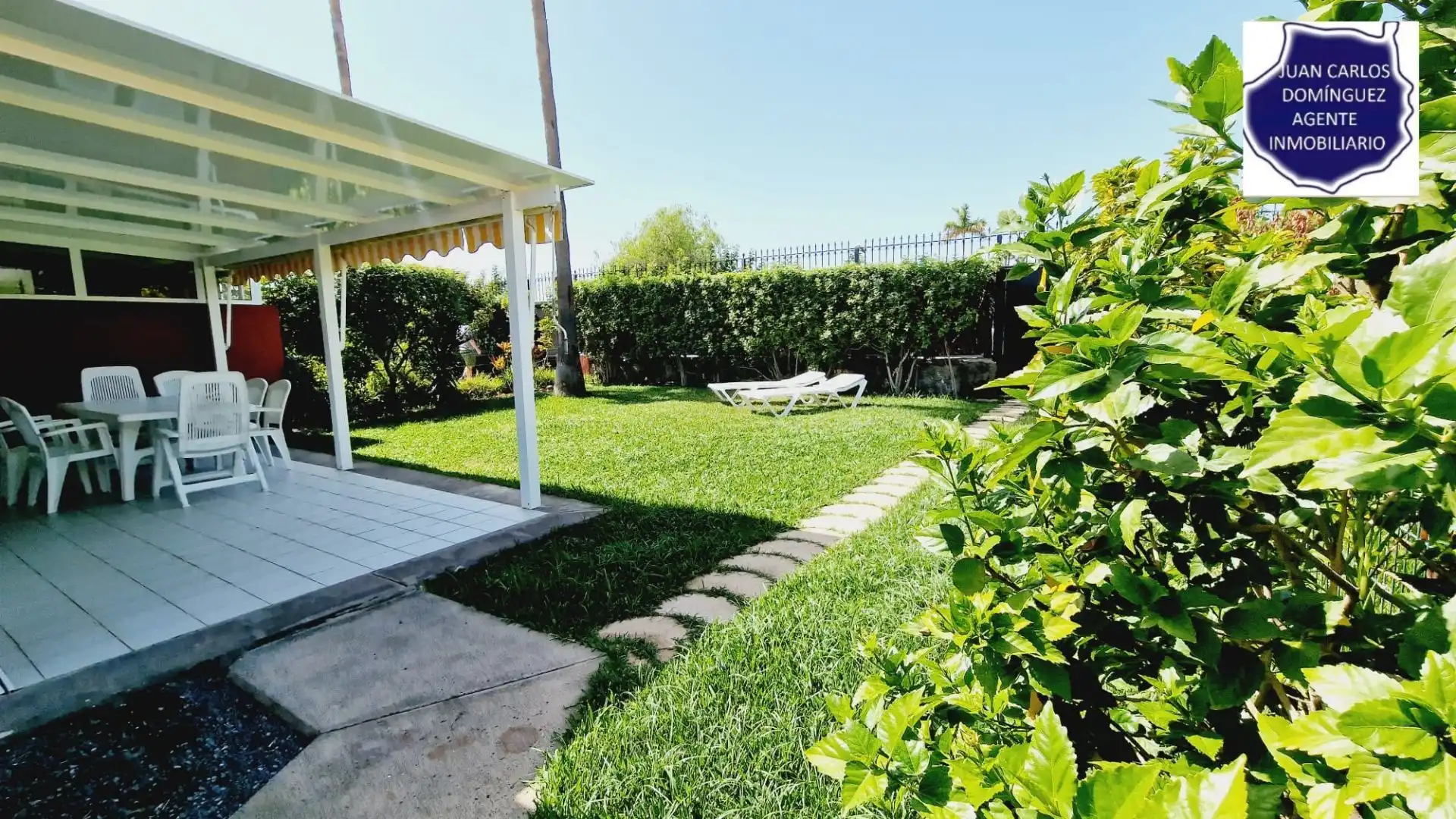 Jardí de Casa o xalet de lloguer en San Bartolomé de Tirajana amb Aire condicionat, Jardí privat i Terrassa