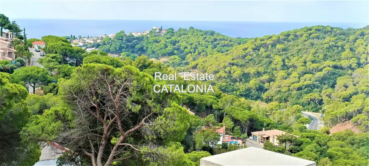 Vista exterior de Casa o chalet en venta en Lloret de Mar con Aire acondicionado, Calefacción y Jardín privado