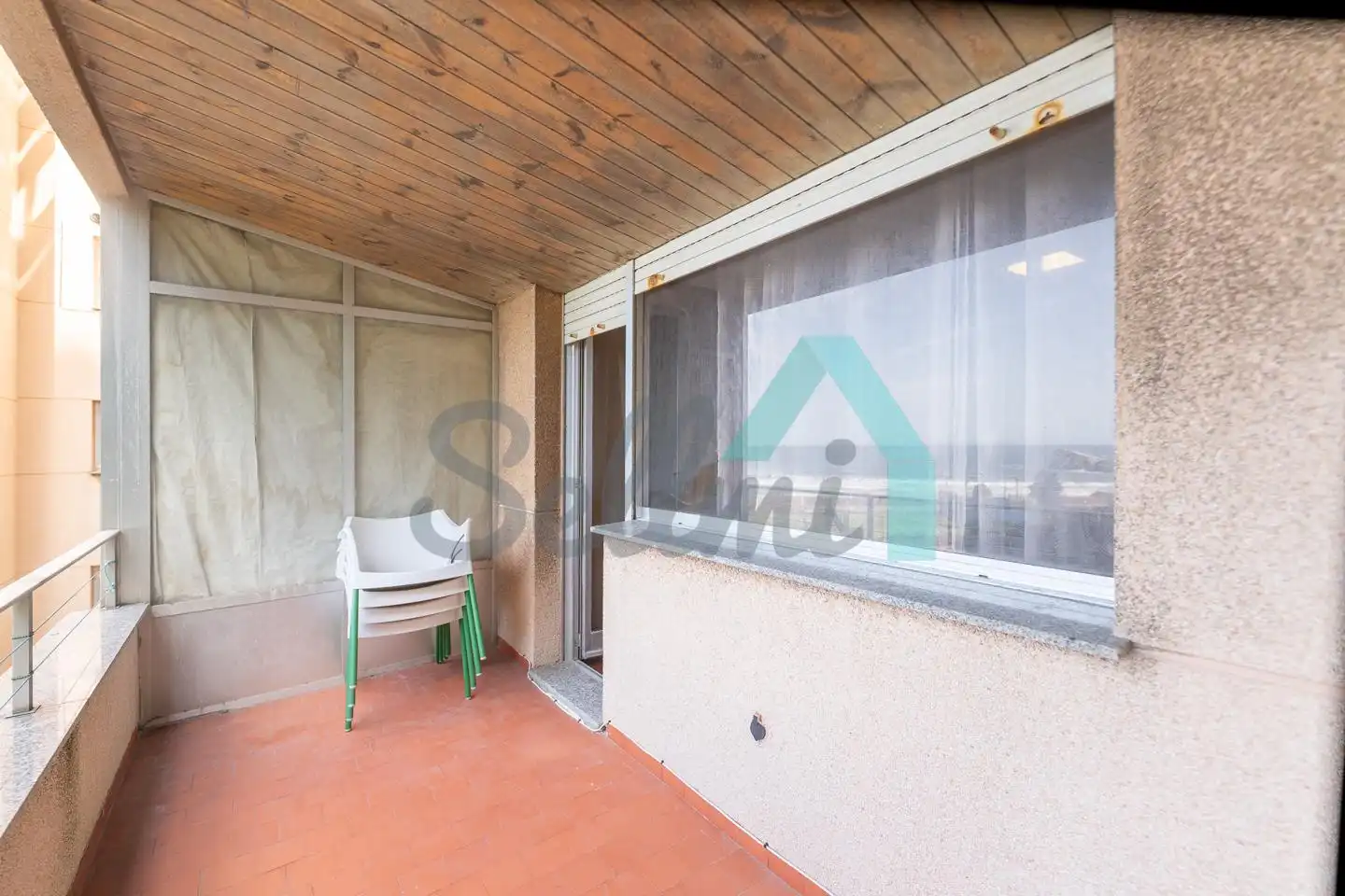 Terrasse von Wohnung zur Miete in Castrillón mit Heizung, Parkett und Terrasse