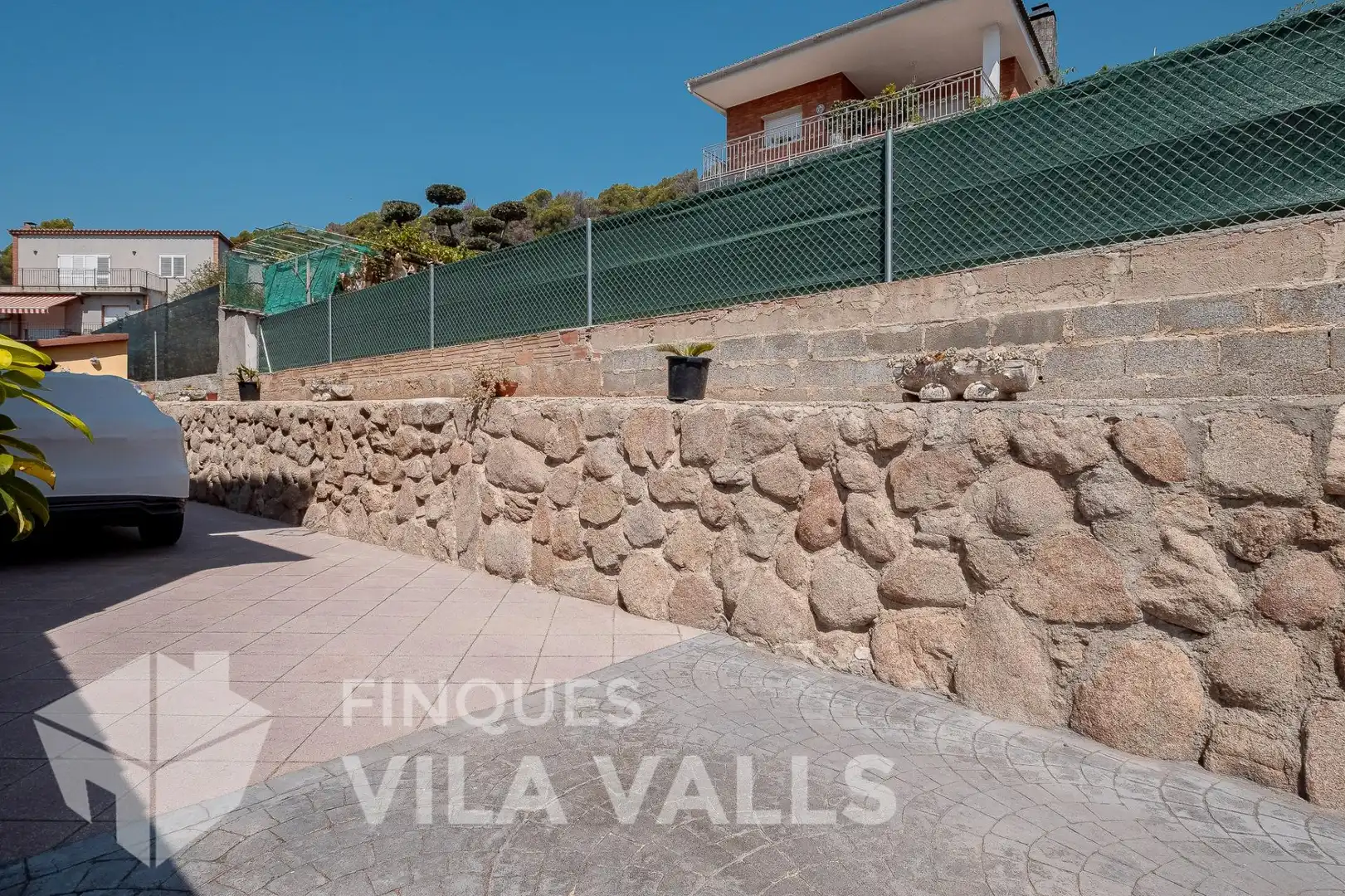 Terrassa de Casa o xalet en venda en Caldes de Montbui amb Calefacció, Jardí privat i Terrassa