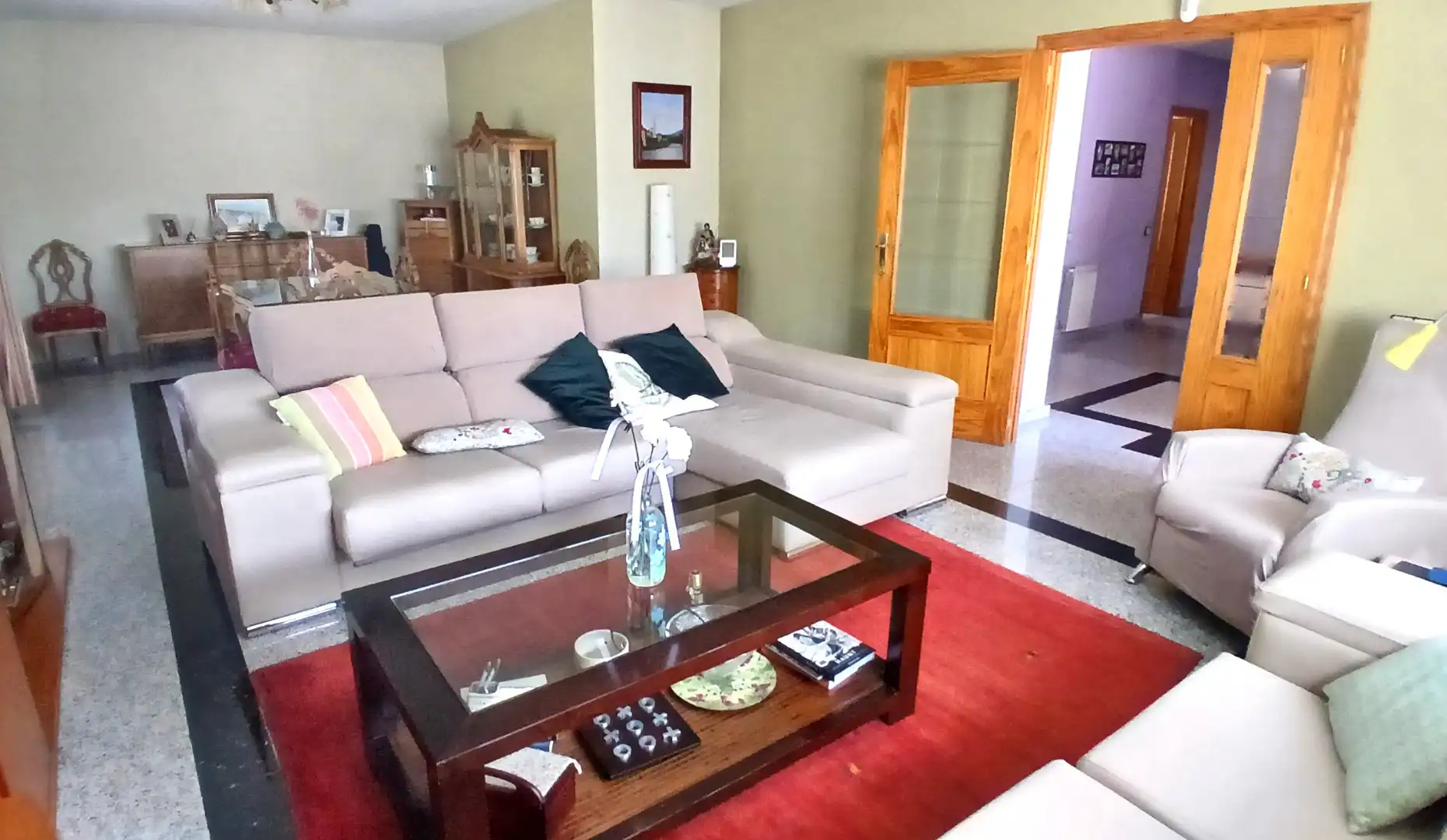 Sala d'estar de Casa o xalet en venda en Guadarrama amb Aire condicionat, Calefacció i Jardí privat