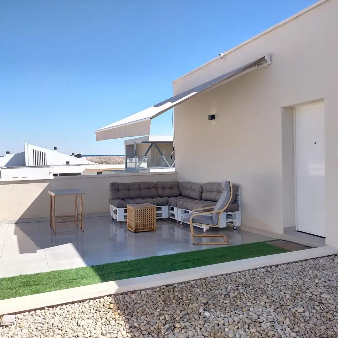 Terrassa de Casa o xalet en venda en Albacete amb Aire condicionat, Calefacció i Jardí privat