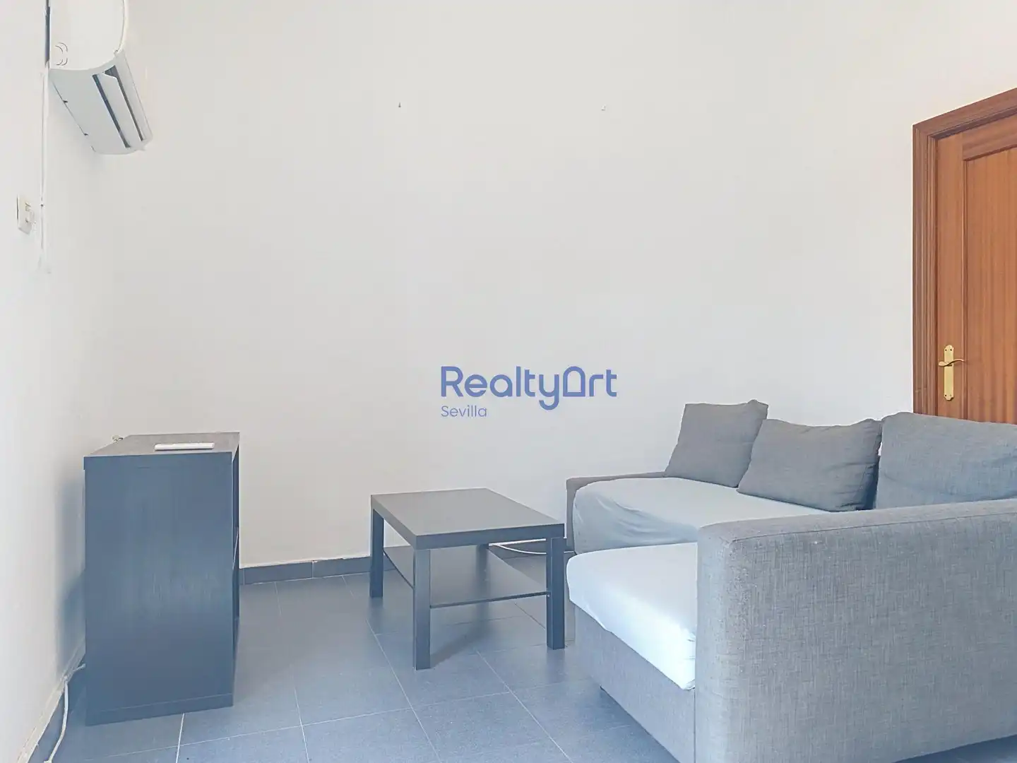 Sala de estar de Piso de alquiler en Sevilla con Aire acondicionado, Terraza y Amueblado