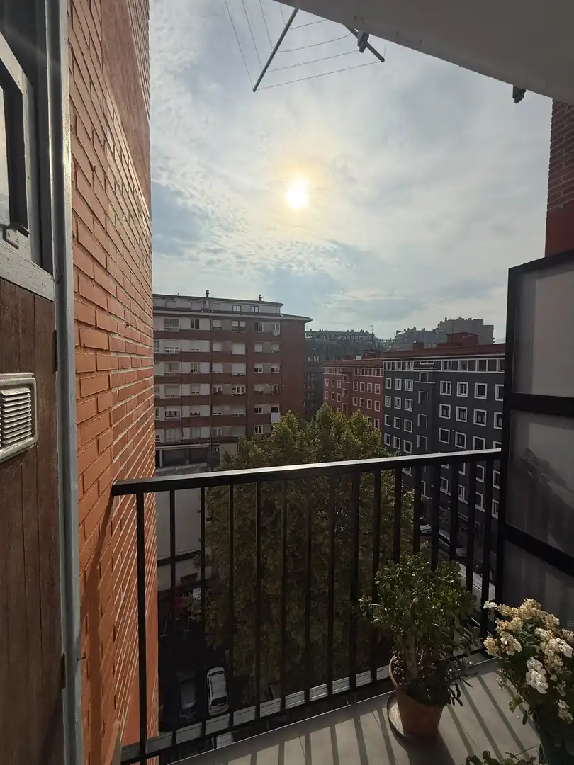 Balcony of Flat for sale in Ibaiondo